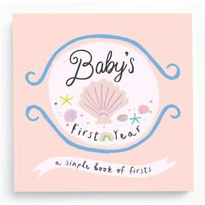Baby Memory Book, Themed Baby First Year Book, First 5 Years Journal & Album
